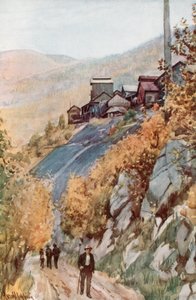 The Old Smelter, Nelson - Harold Copping